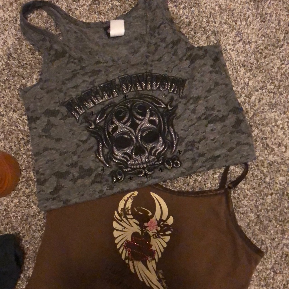 Harley Davidson tank tops